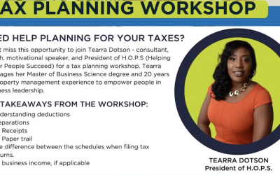West Central ISBDC Tax Planning Workshop